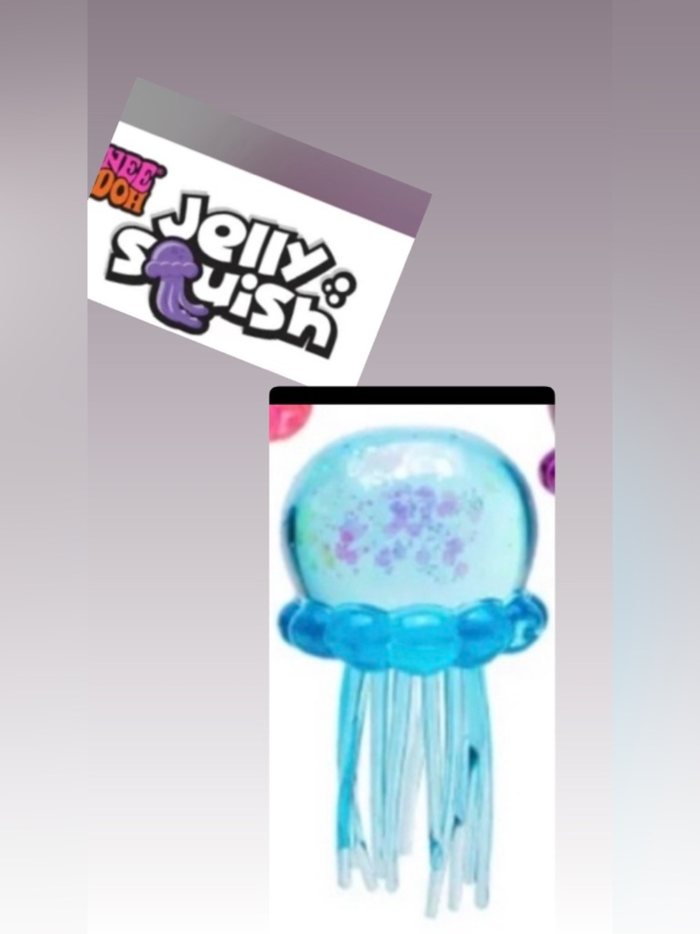 Jelly Squish Jellyfish NEEDOH - Blue 🪼